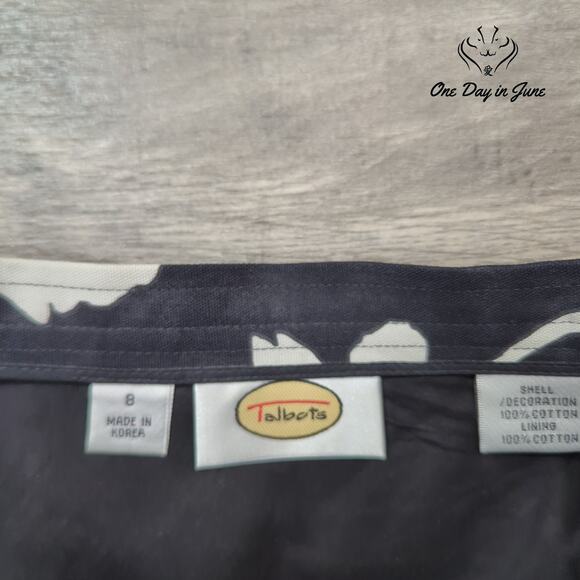 Talbots A Line Skirt Size 8 - Picture 2 of 5